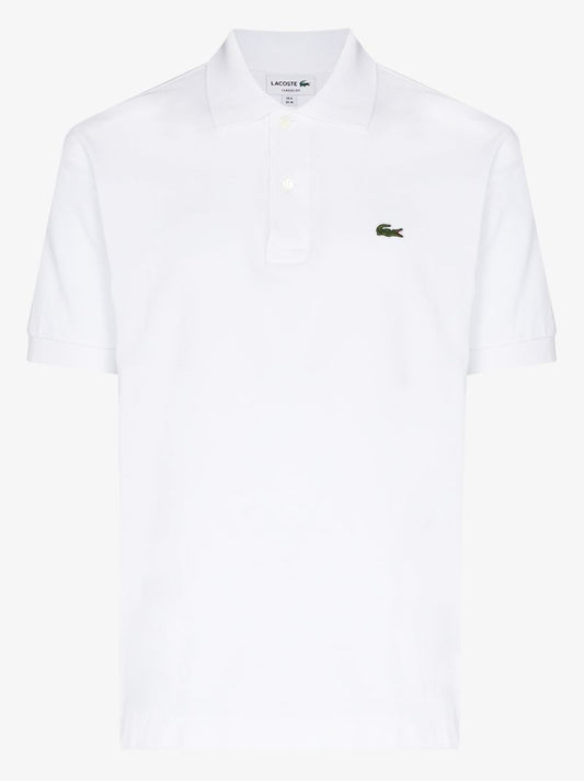 Logo Detail Cotton Polo Shirt