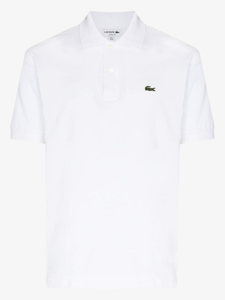 Logo Detail Cotton Polo Shirt