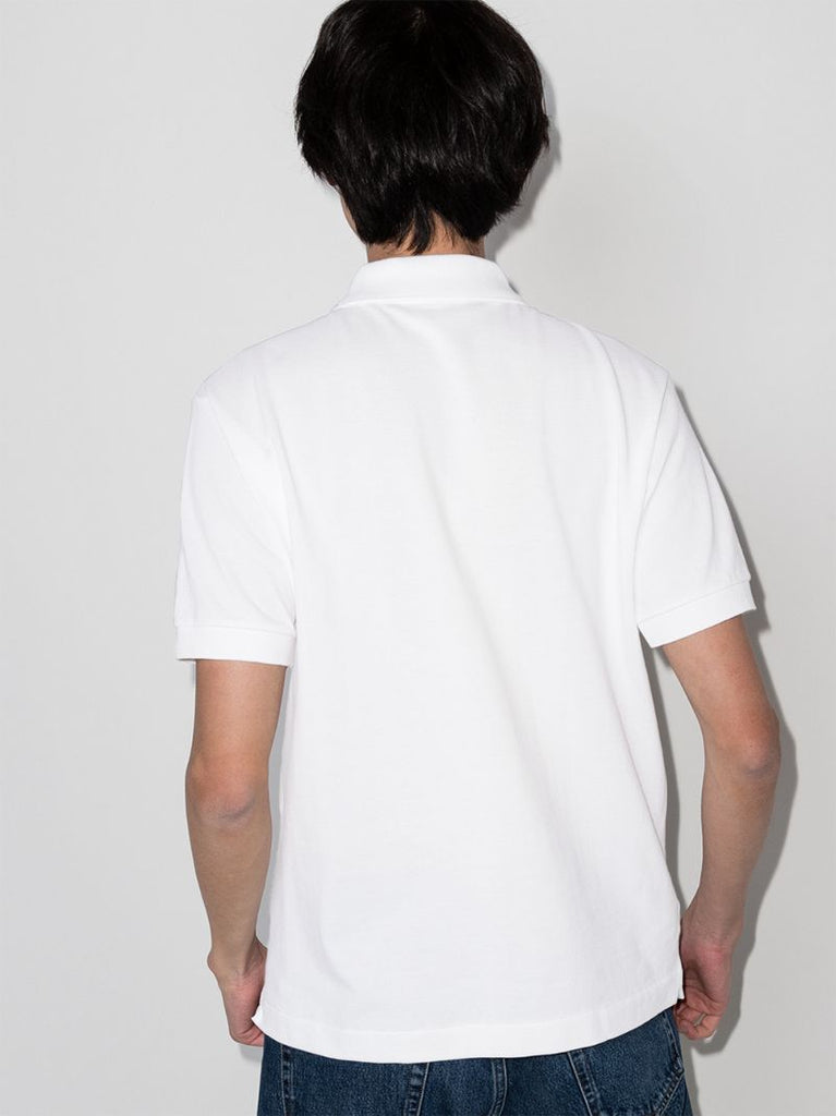 Logo Detail Cotton Polo Shirt