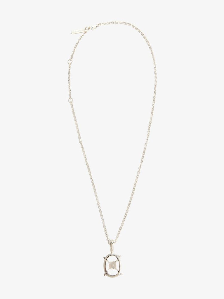 Sterling Silver Volley Topaz Necklace