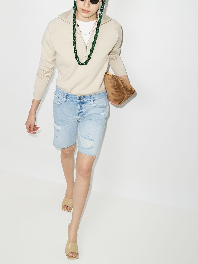 Le Slouch Bermuda Denim Shorts