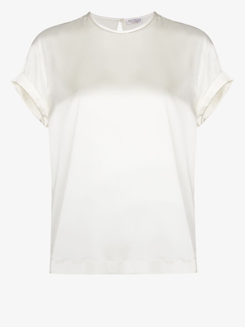 Relaxed Fit Silk T-shirt