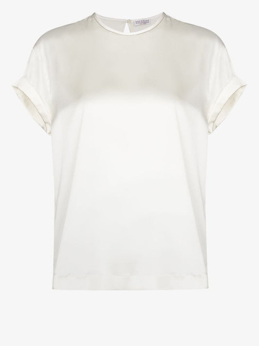Relaxed Fit Silk T-shirt