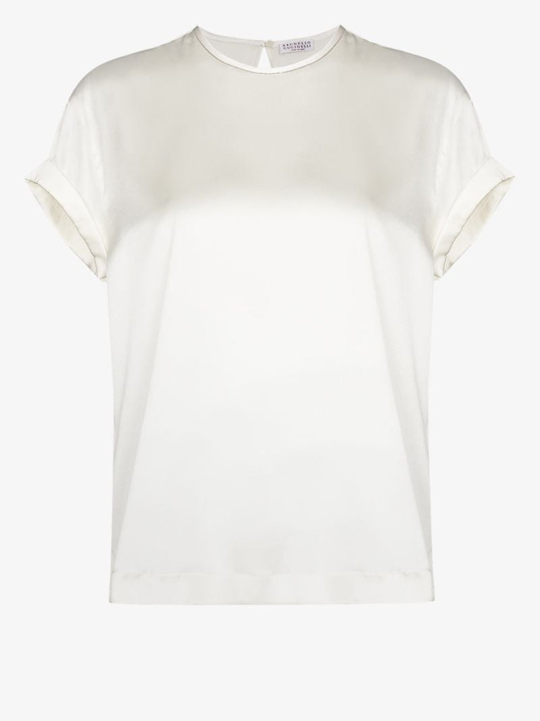Relaxed Fit Silk T-shirt