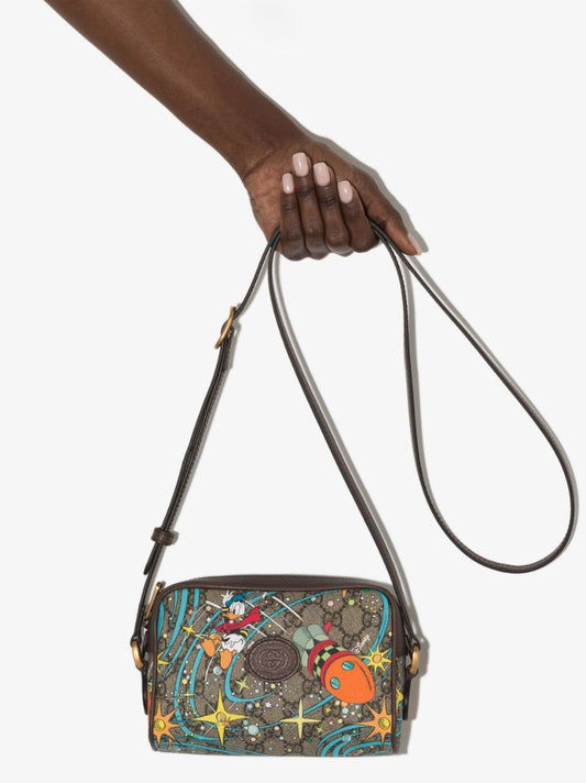 Brown X Disney Donald Duck Cross Body Bag