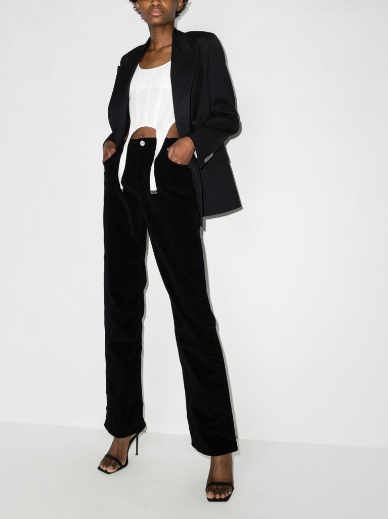 Michael Side Button Jeans