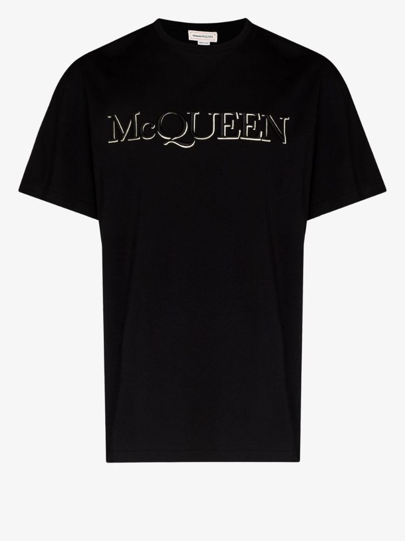 Embroidered Logo Cotton T-shirt