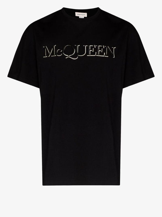 Embroidered Logo Cotton T-shirt