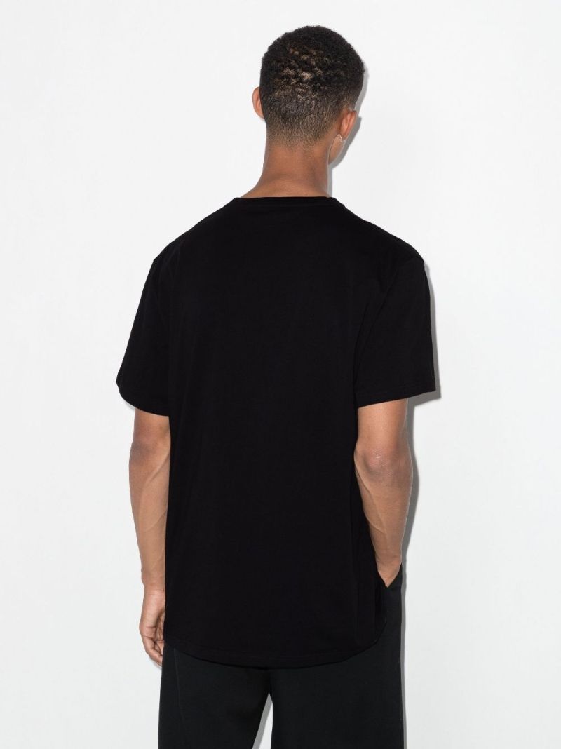Embroidered Logo Cotton T-shirt