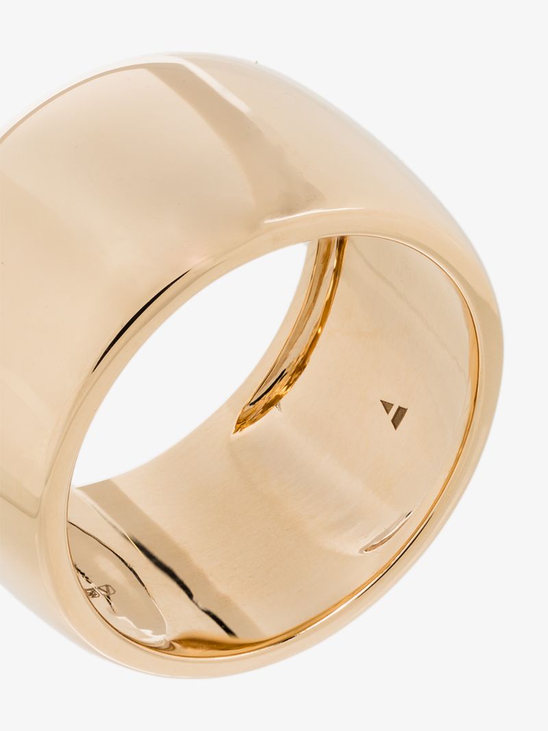 14k Yellow Gold Barrel Ring