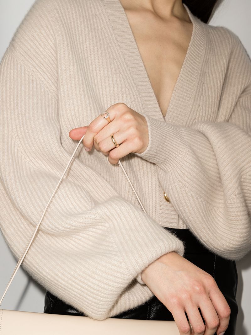 14k Yellow Gold Small Dome Ring