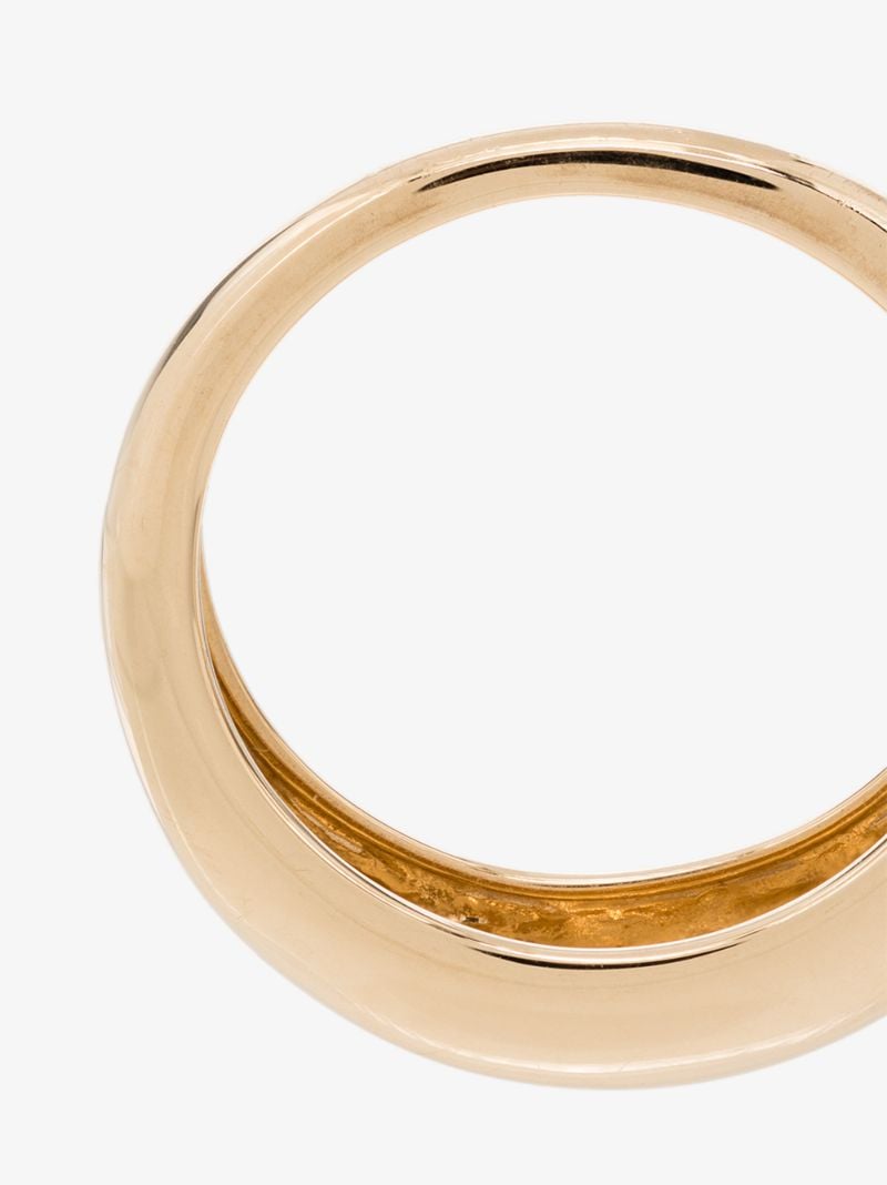 14k Yellow Gold Small Dome Ring