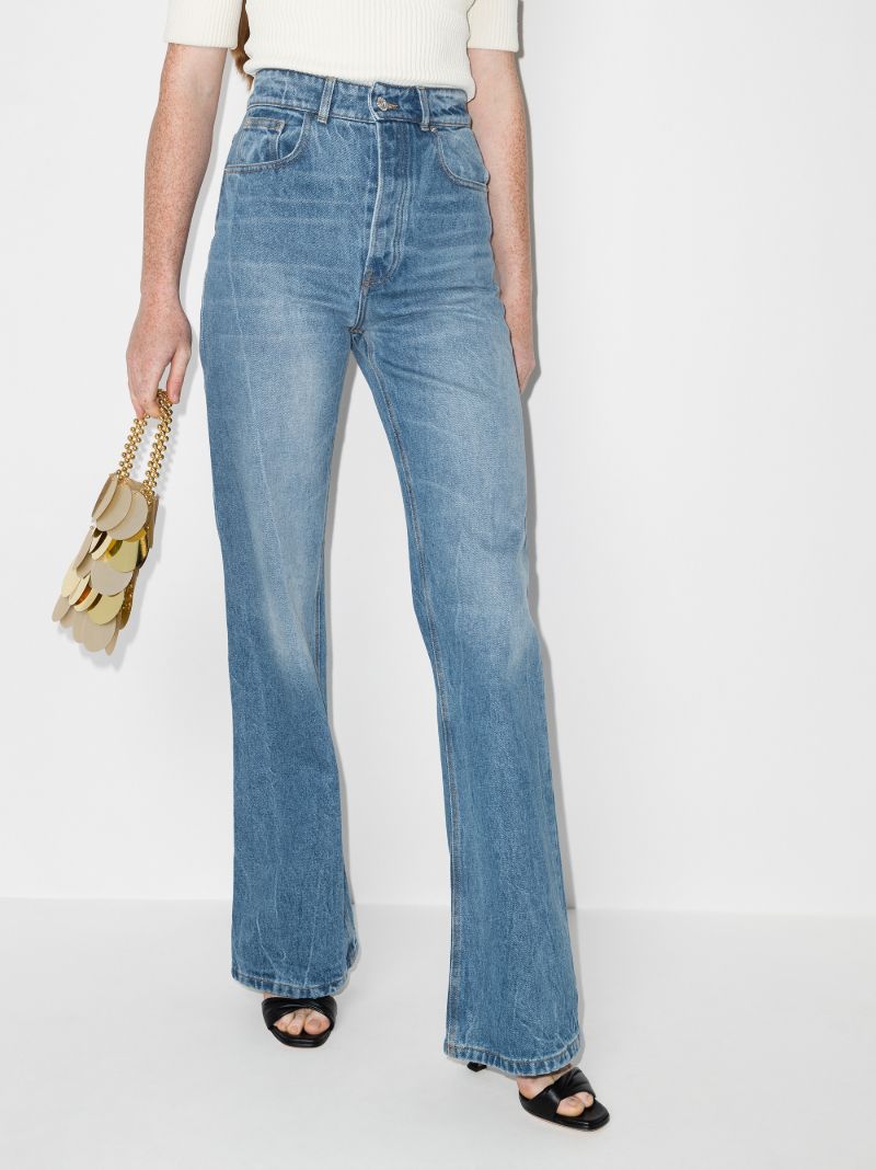 High Waist Flared Jeans