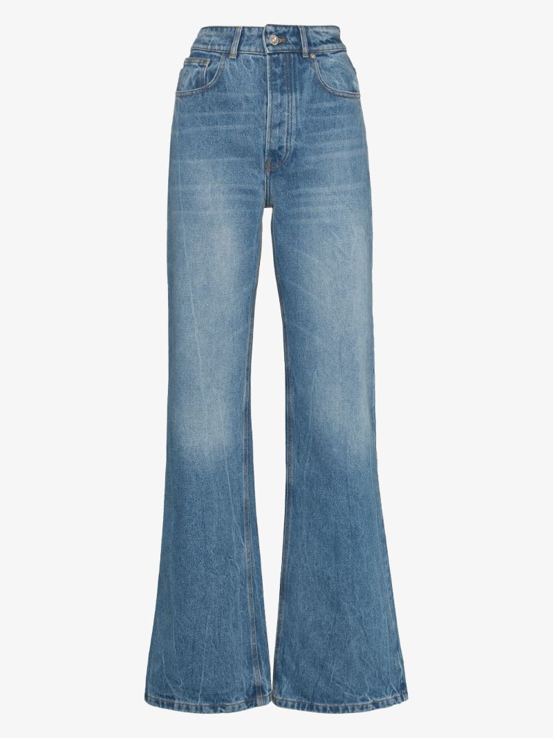 High Waist Flared Jeans