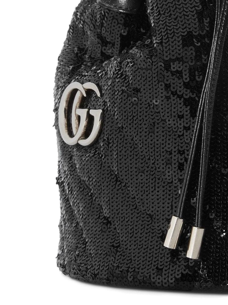 Brown Ophidia Gg Supreme Clutch Bag
