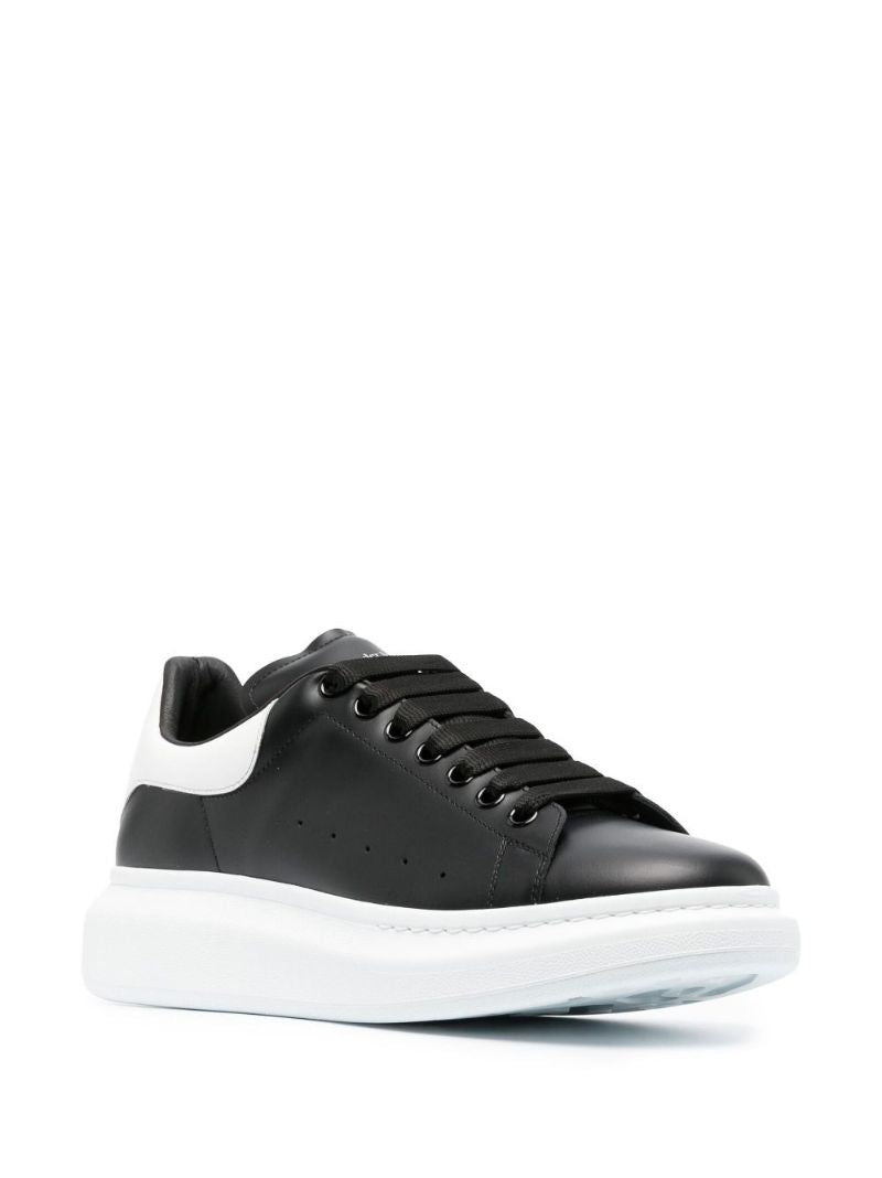 Black and White Oversized Sneakers