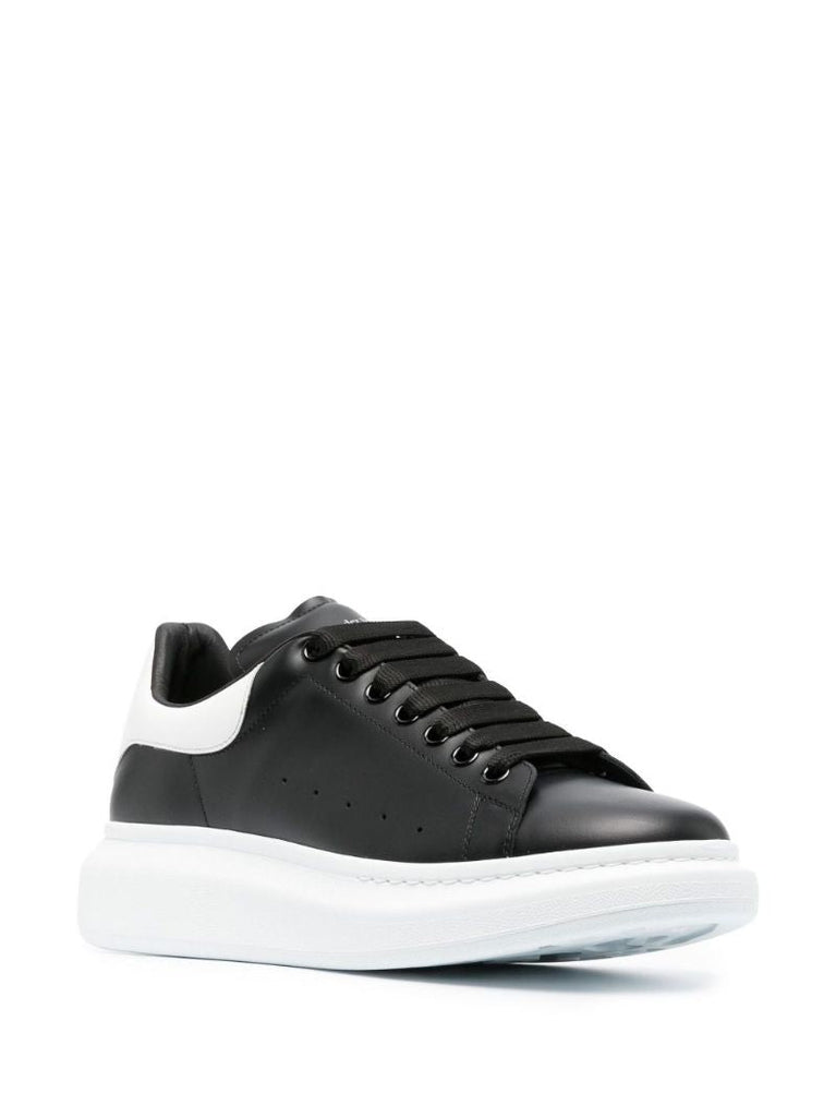 Black and White Oversized Sneakers