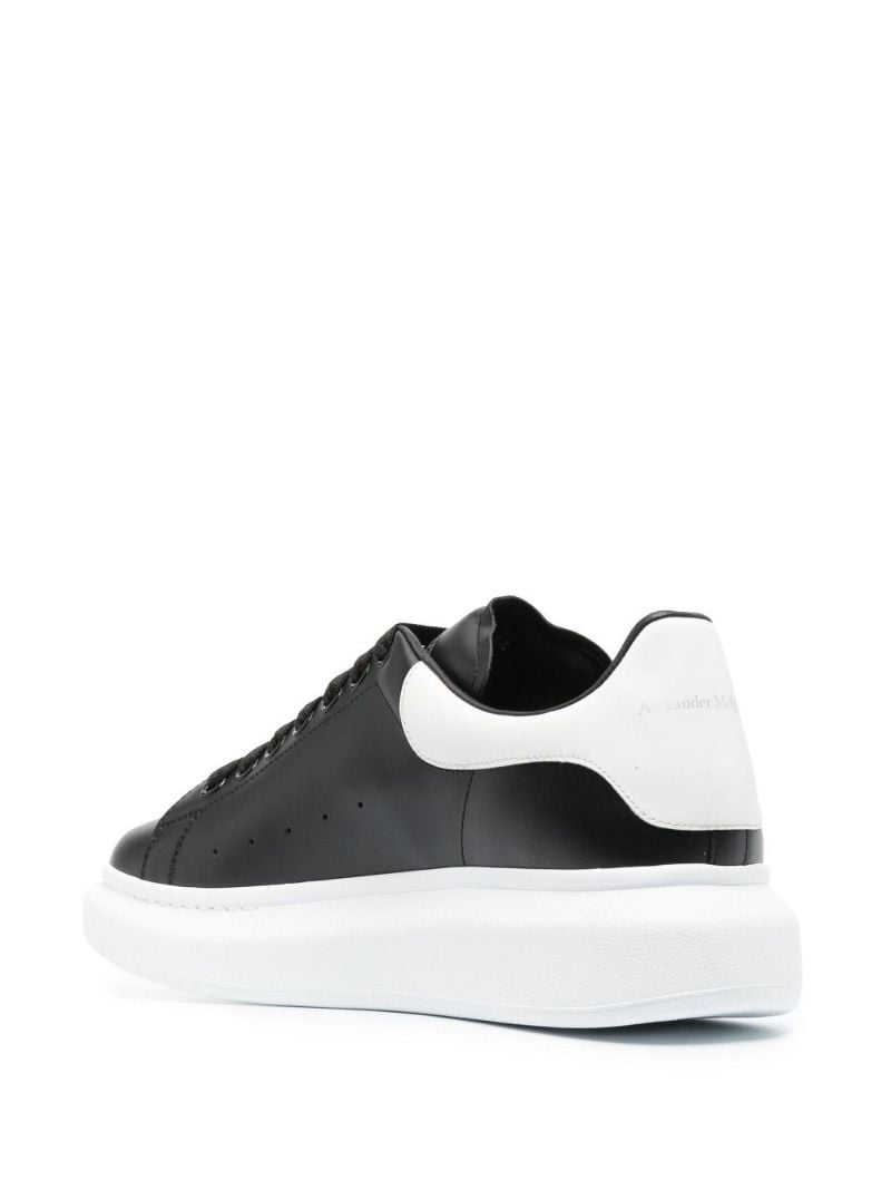 Black and White Oversized Sneakers