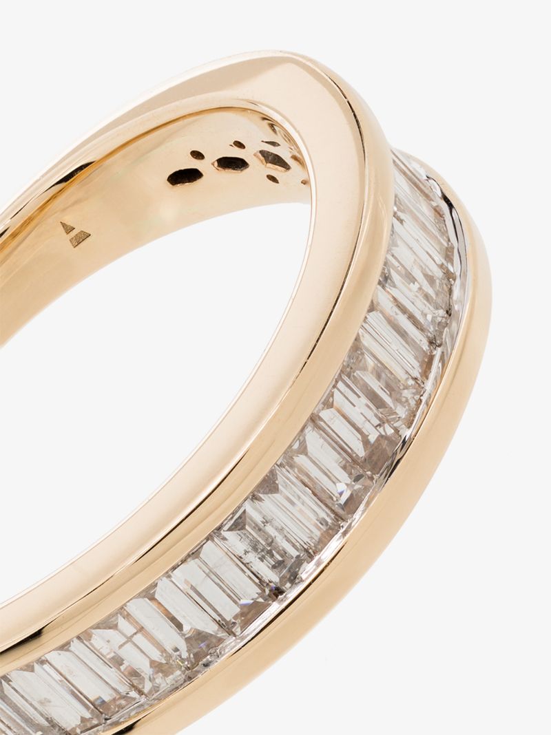 14k Yellow Gold Heirloom Large Diamond Ring
