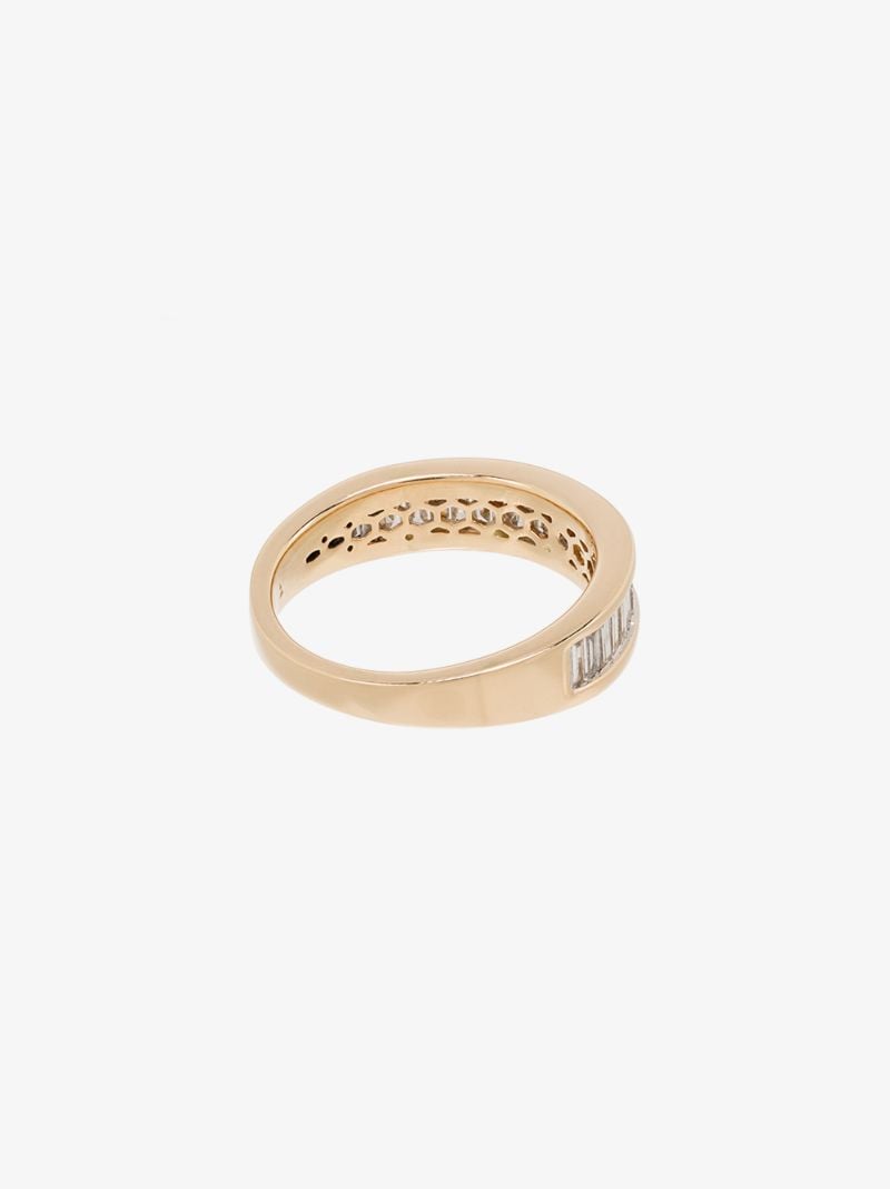 14k Yellow Gold Heirloom Large Diamond Ring