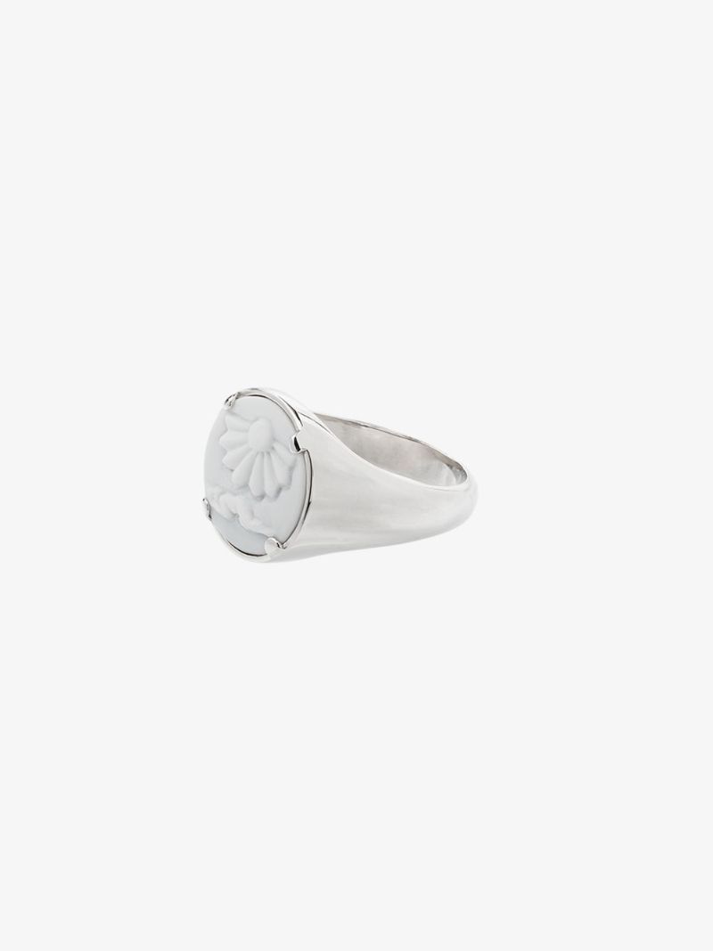 Sterling Silver Cameo Clytia Ring