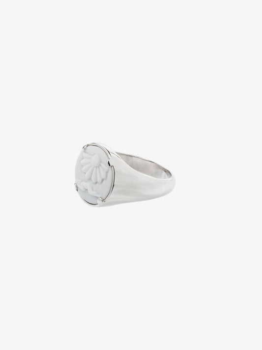 Sterling Silver Cameo Clytia Ring
