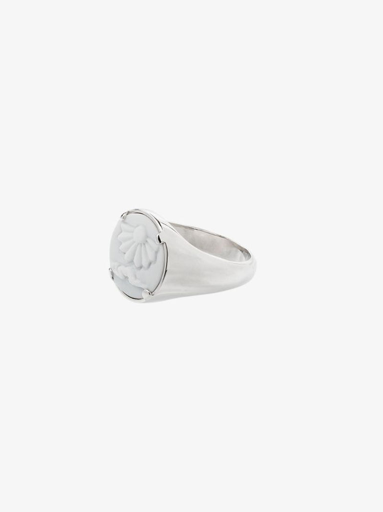 Sterling Silver Cameo Clytia Ring