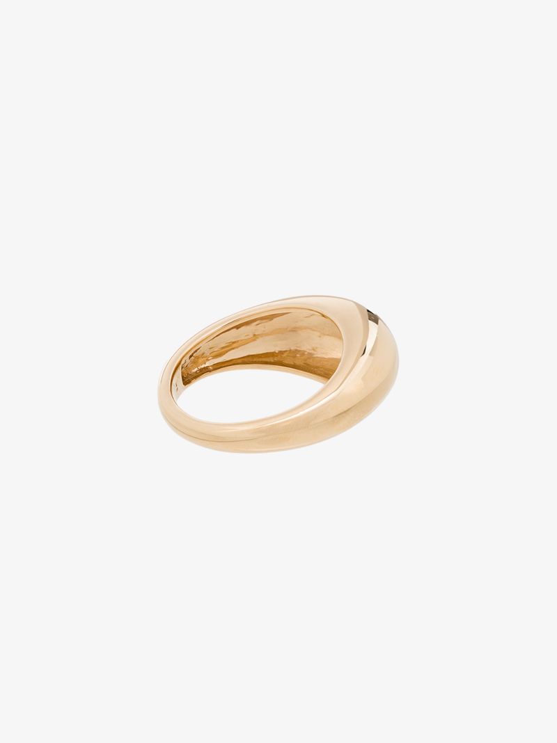 14k Yellow Gold Large Dome Ring