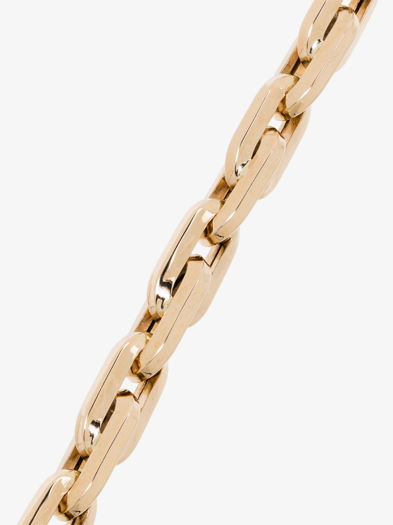 14k Yellow Gold Thick Cable Chain Bracelet