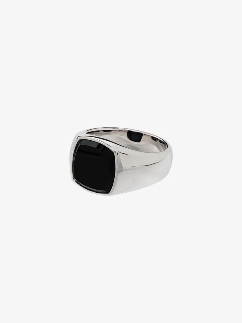 Sterling Silver Shelby Onyx Ring
