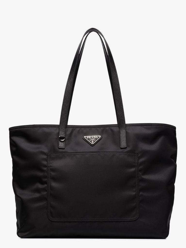 Nylon Logo Tote Bag