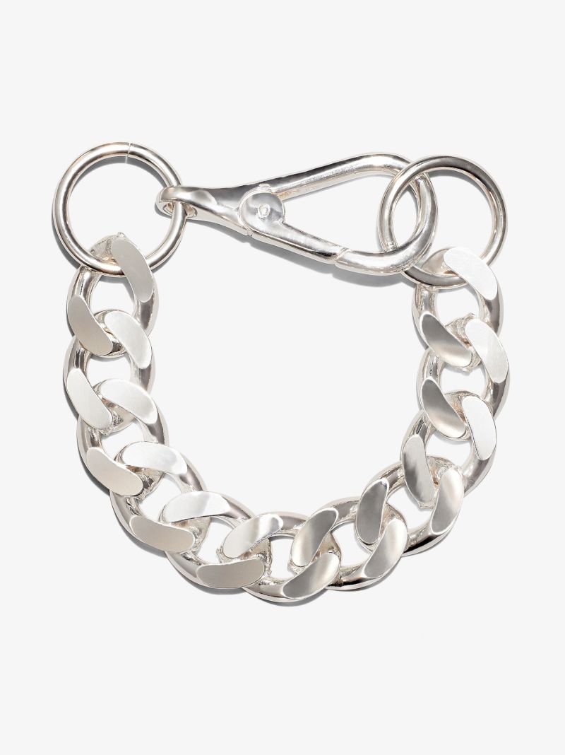 Sterling Silver Xl Cuban Link Chain Bracelet