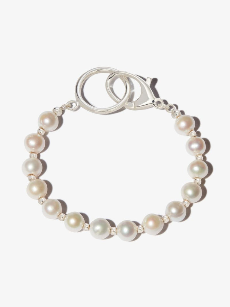 Sterling Silver Pearl Bracelet