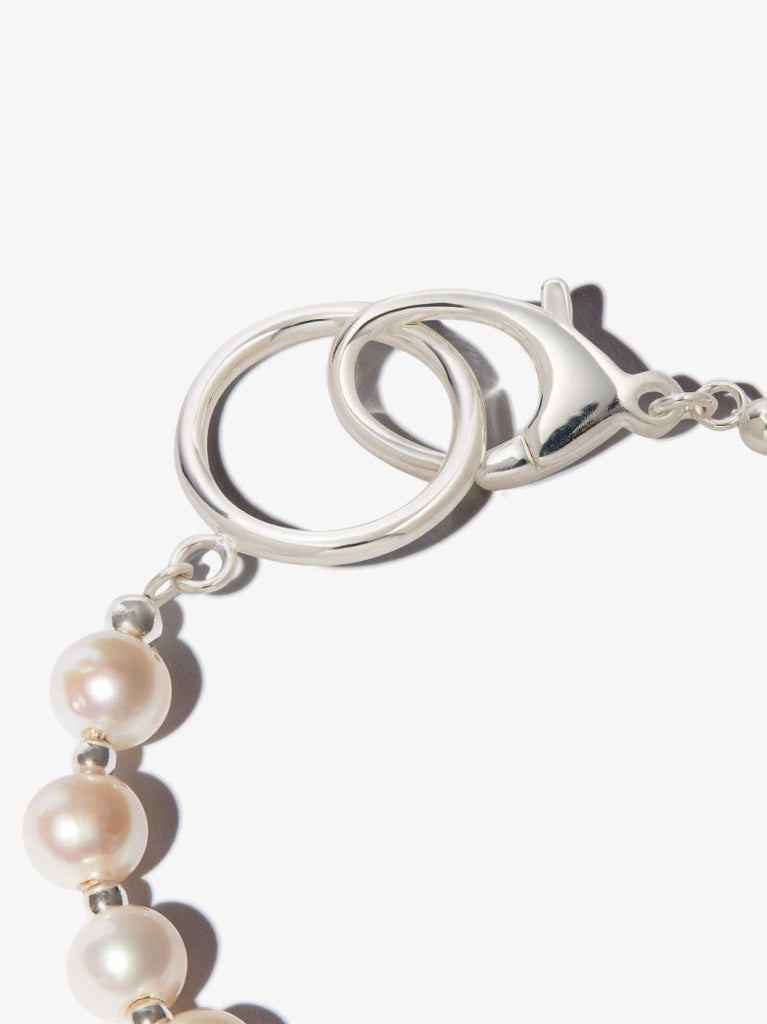 Sterling Silver Pearl Bracelet