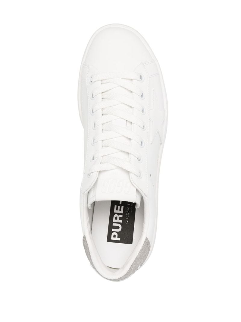 White Purestar Leather Sneakers