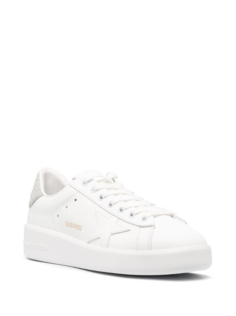 White Purestar Leather Sneakers