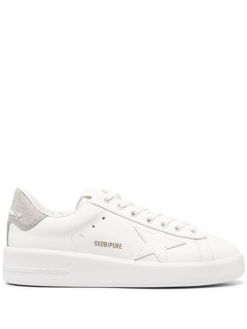 White Purestar Leather Sneakers