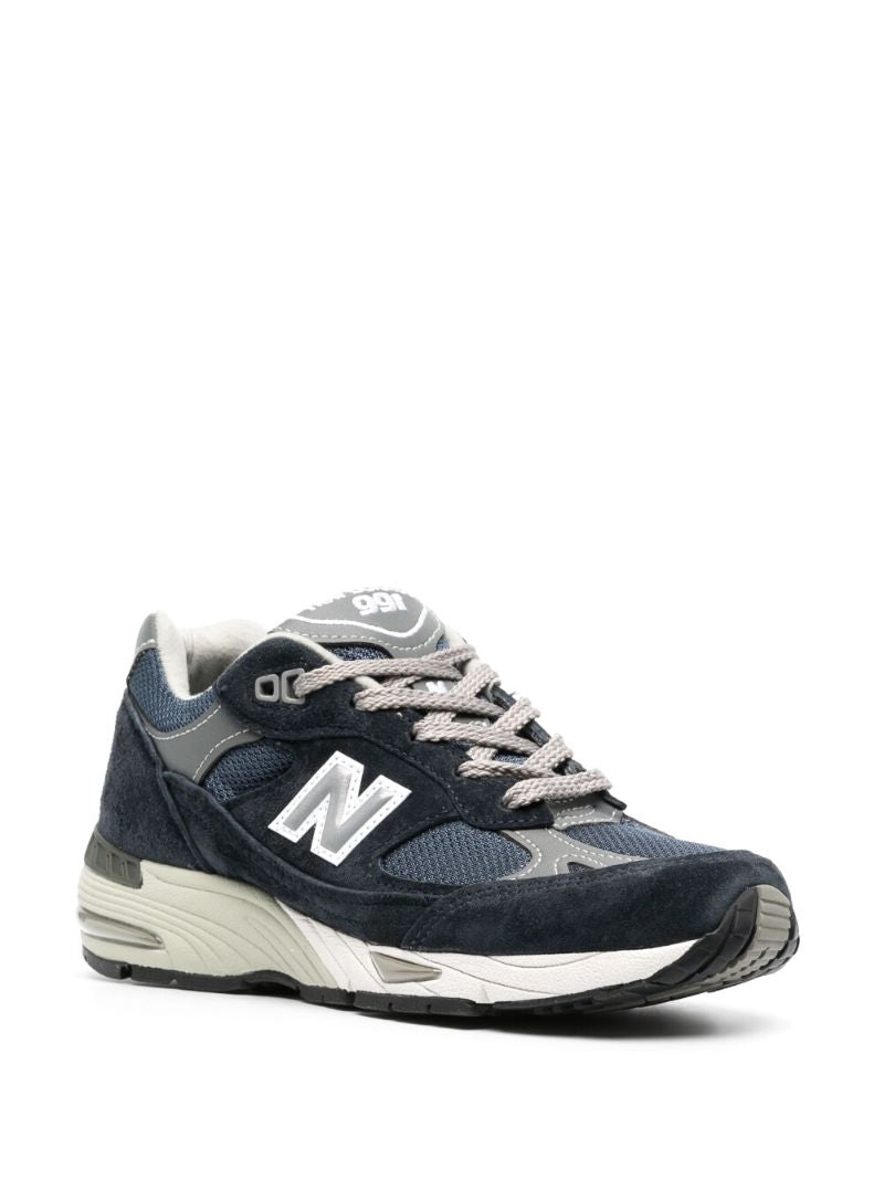 Blue 911 Low-top Sneakers