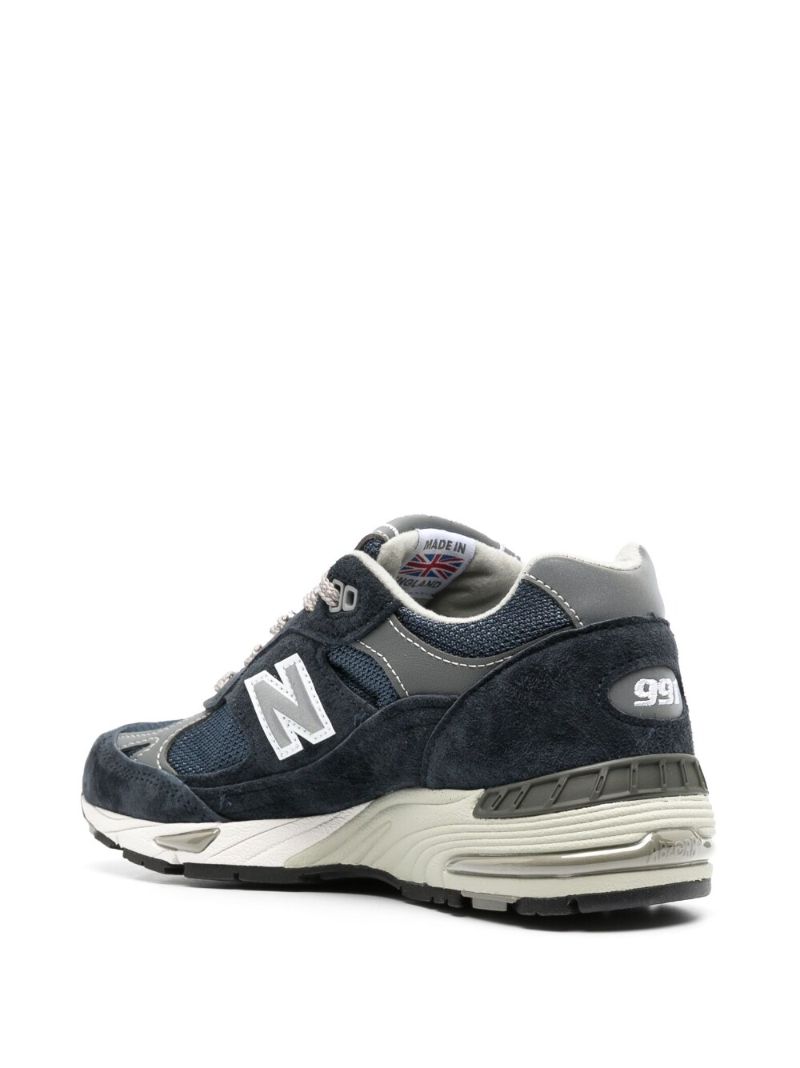 Blue 911 Low-top Sneakers