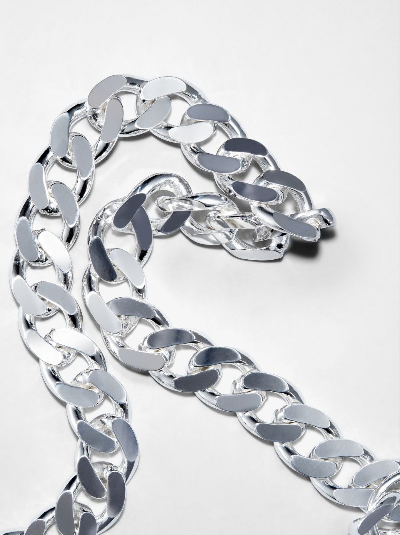 Sterling Silver Xl Cuban Link Chain Necklace