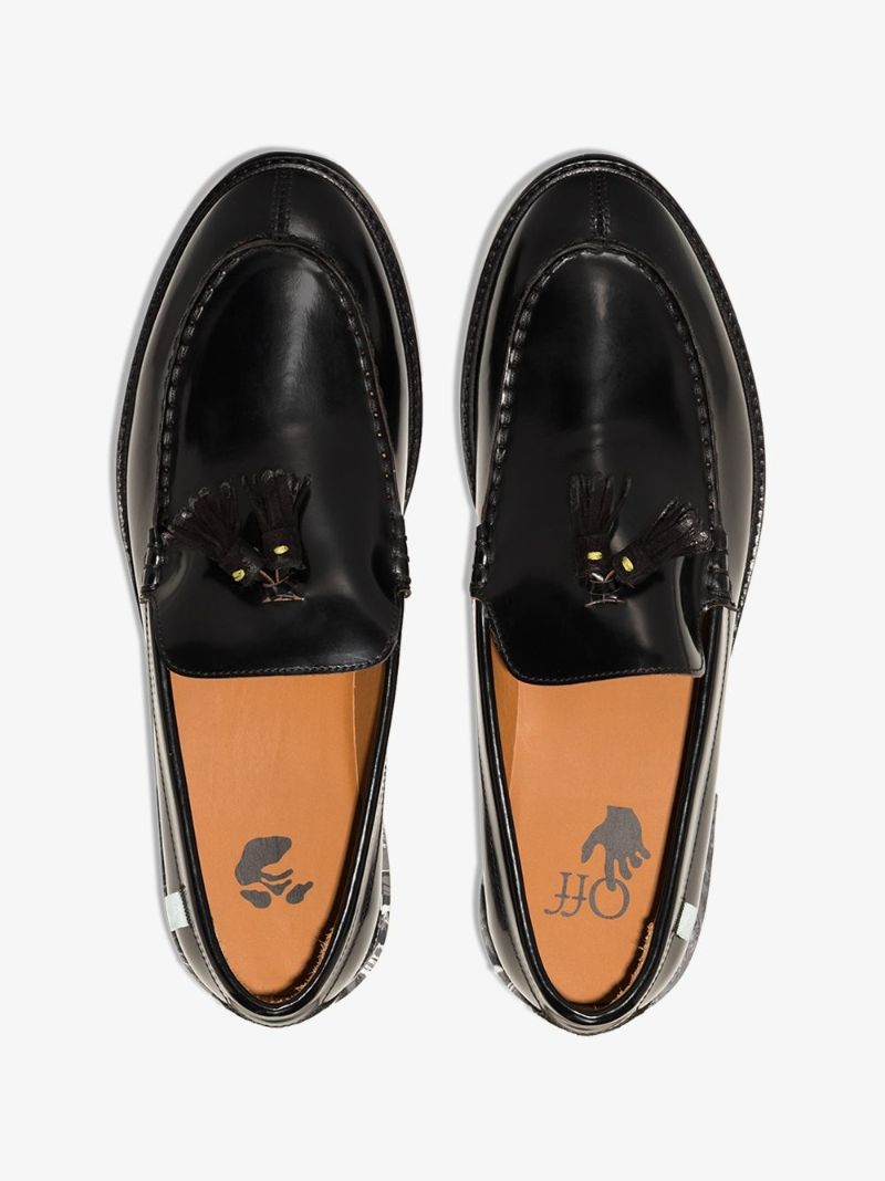 Tassel Marbled Sole Loafers