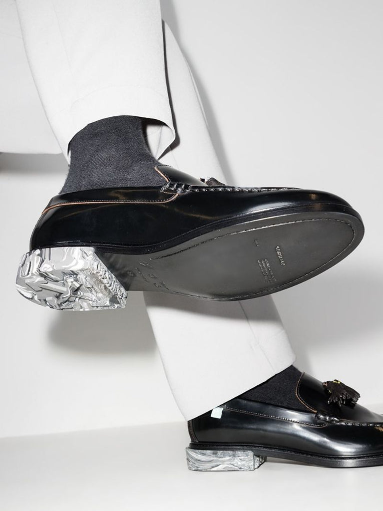 Tassel Marbled Sole Loafers