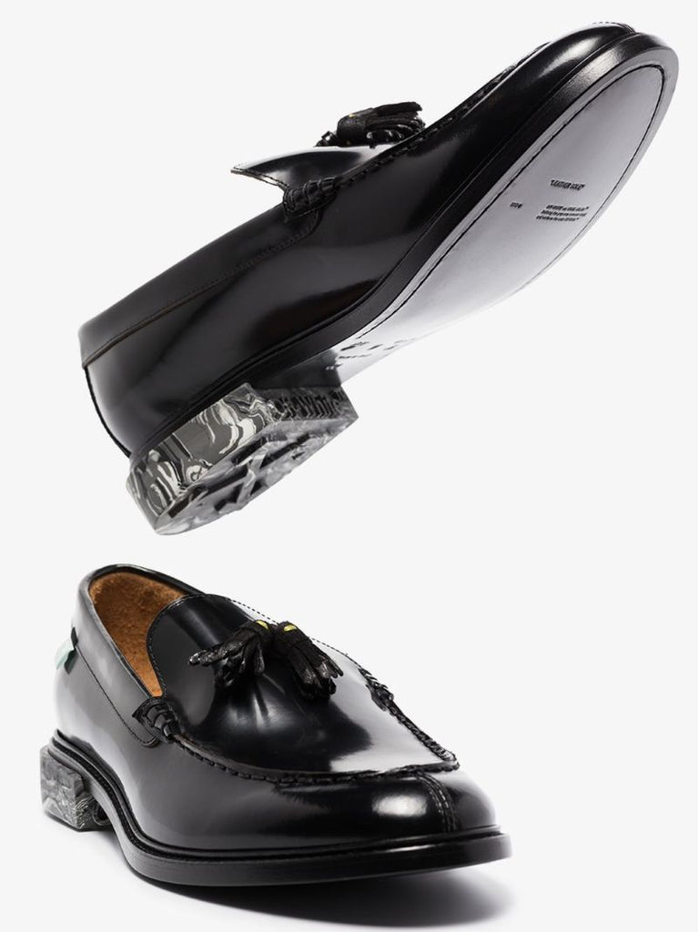 Tassel Marbled Sole Loafers