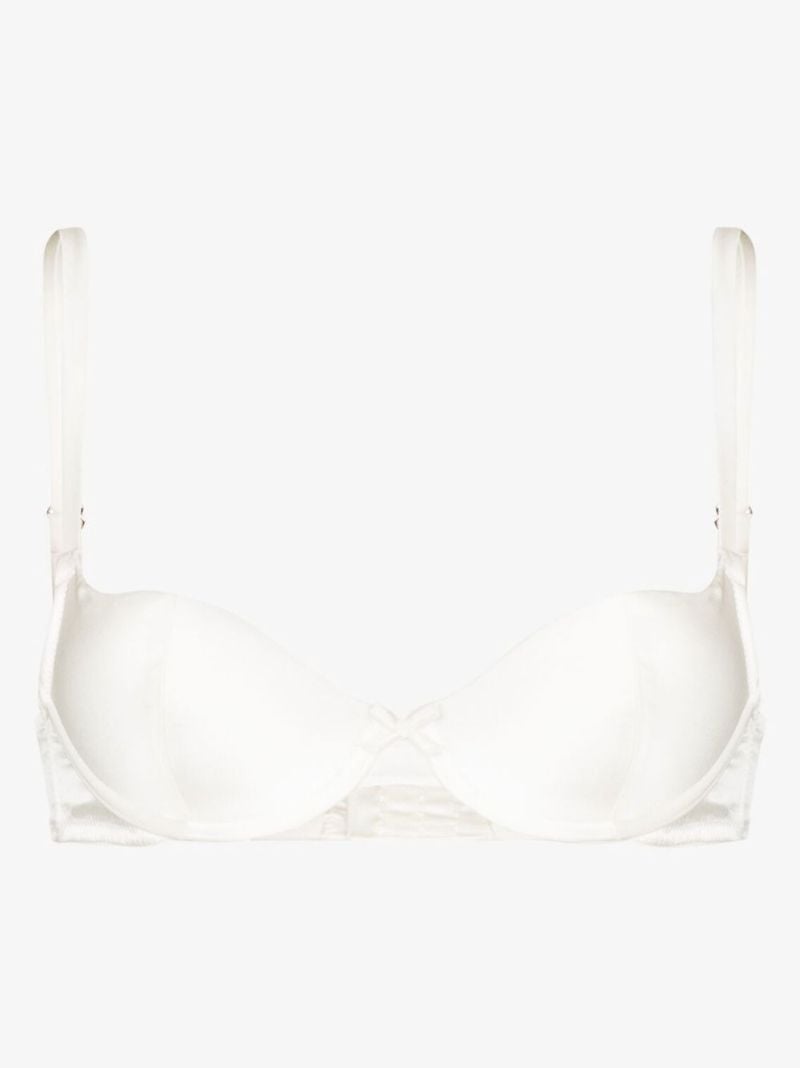 Satin Luxe Silk Balconette Bra