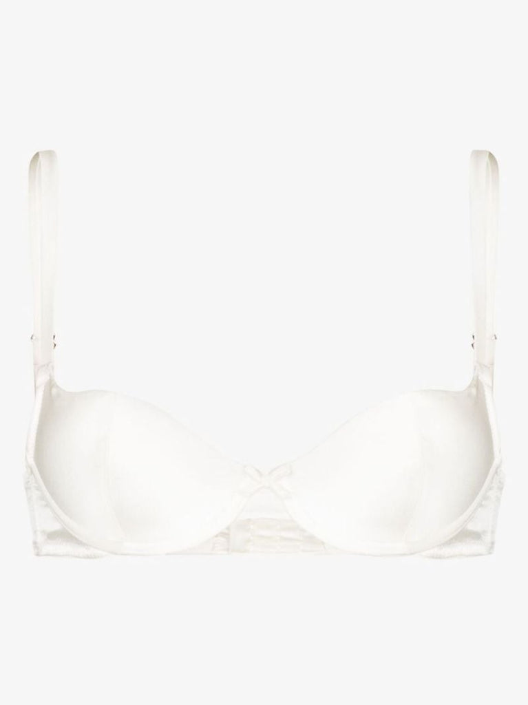 Satin Luxe Silk Balconette Bra