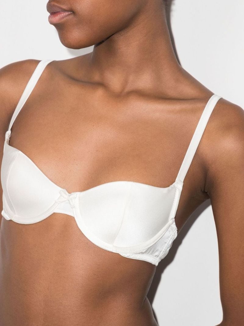 Satin Luxe Silk Balconette Bra