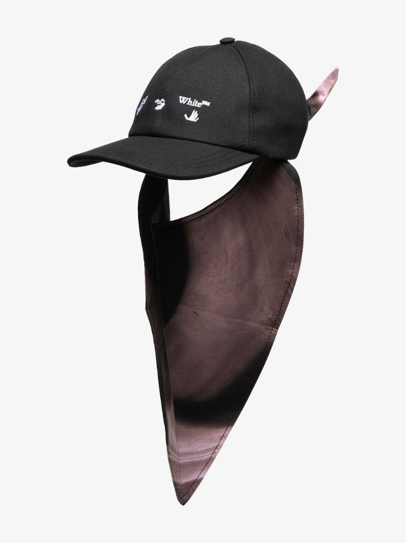 Black Bandana Baseball Cap