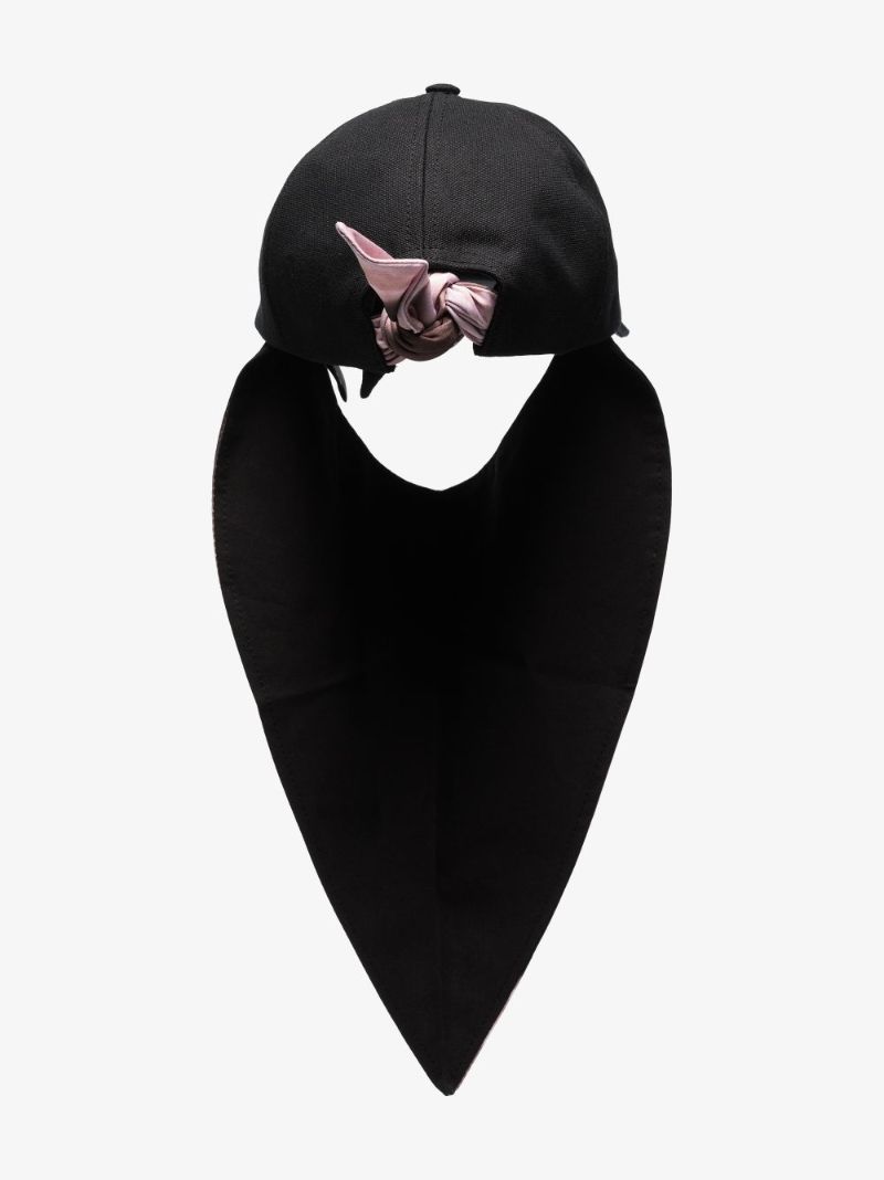 Black Bandana Baseball Cap