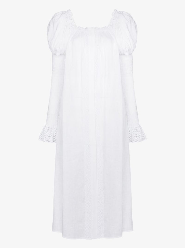 Opera Linen Midi Dress
