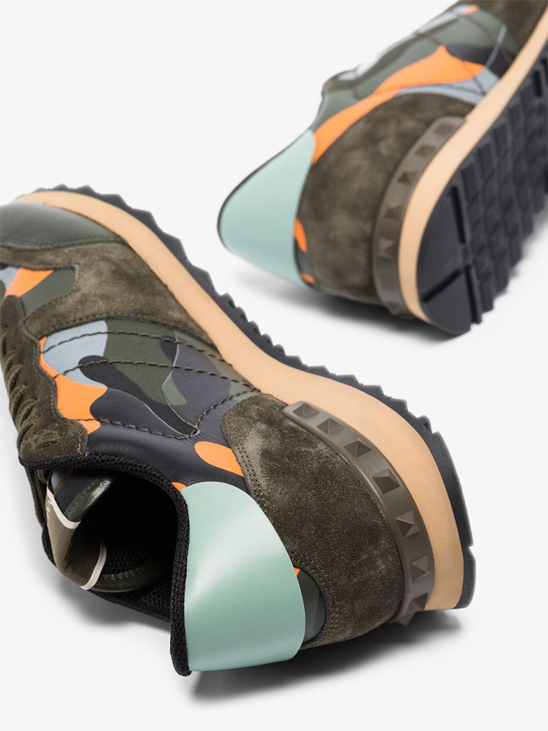 Multicoloured Rockrunner Camouflage Sneakers
